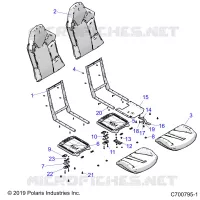 SEAT ASM. AND SLIDER