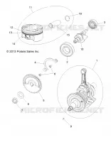 ENGINE, CRANKSHAFT, PISTON AND BALANCE SHAFT