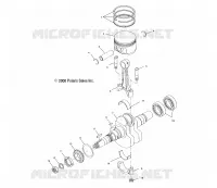 CRANKSHAFT AND PISTON