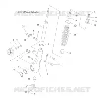 SUSPENSION, FRONT STRUT 