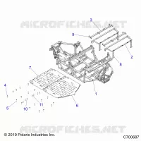CHASSIS, MAIN FRAME