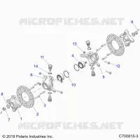 FRONT SUSPENSION HUB