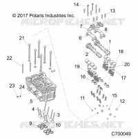 CYLINDER HEAD AND VALVES