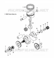 CRANKSHAFT AND PISTON
