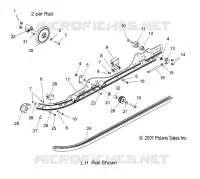 SUSPENSION, RAIL MOUNTING