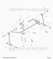 SUSPENSION, FRONT STABILIZER BAR