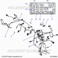 ELECTRICAL, WIRE HARNESSES, CHASSIS