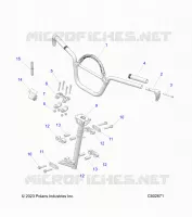 STEERING, HANDLEBAR MOUNTING