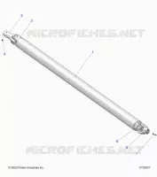 DRIVE TRAIN, PROP SHAFT,FRONT