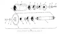 CENTER TIGHTENER ASSEMBLY  XPLORER 4X4 W959140 (4930223022C001)