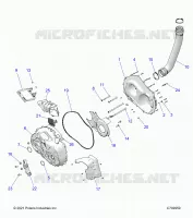 DRIVE TRAIN, CLUTCH COVER AND DUCTING