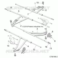 FRONT SUSPENSION CONTROL ARMS