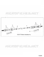 DRIVE TRAIN, FRONT HALF SHAFT