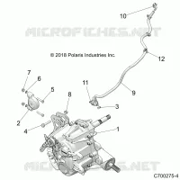 DRIVE TRAIN, MAIN GEARCASE MOUNTING