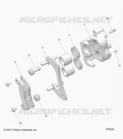 BRAKES, REAR CALIPER