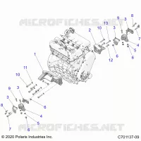 ENGINE, MOUNTING
