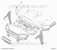 HOOD AND FRONT FACIA