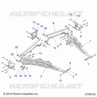 REAR SUSPENSION CONTROL ARMS