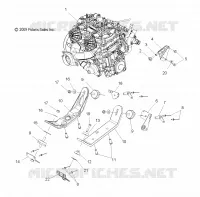 ENGINE, MOUNTING