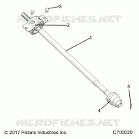 DRIVE TRAIN, FRONT PROP SHAFT