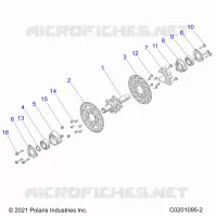 REAR SUSPENSION AXLE