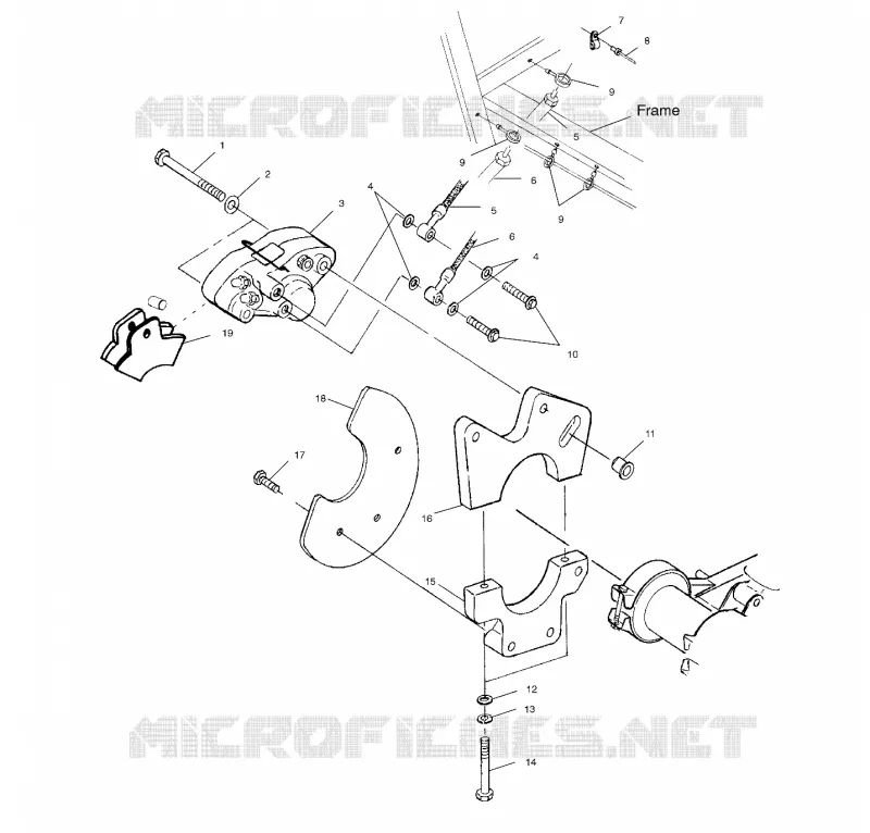 REAR CALIPER MOUNTING