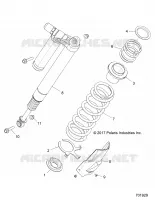 REAR SUSPENSION SHOCK MOUNTING