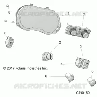 ELECTRICAL, DASH GAUGE/SWITCHES