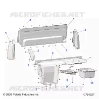 REAR BODYWORK CLOSEOFF, AND FENDERS