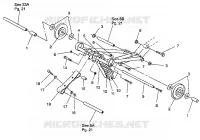 FRONT TORQUE ARM TRAIL / 0930761 AND  TRAIL DELUXE / 0930243 (4923222322023A)