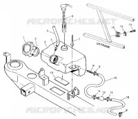 OIL TANK ASSEMBLY SWEDISH 4X4 400L S948140 (4926912691A014)