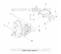 DRIVE TRAIN, MAIN GEARCASE MOUNTING