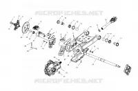 SWING ARM/REAR/GEARCASE MOUNTING