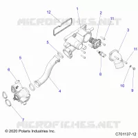 ENGINE, WATERPUMP AND RELATED