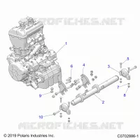 ENGINE, MOUNTING