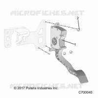 THROTTLE PEDAL