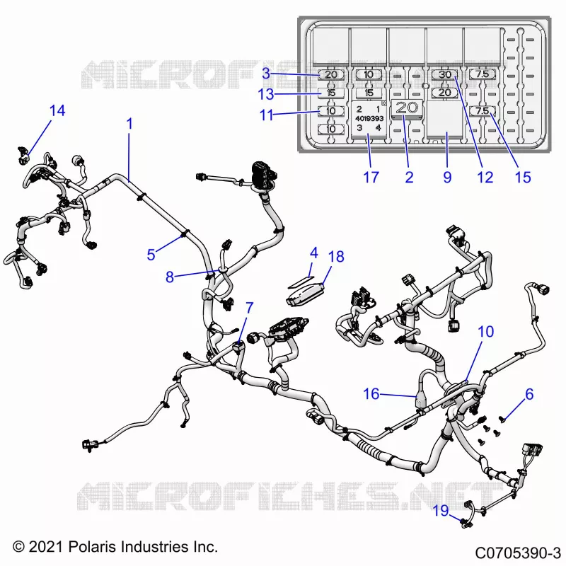 ELECTRICAL, WIRE HARNESS