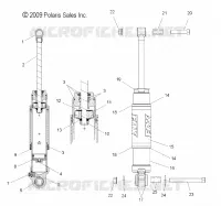 REAR TRACK SHOCK (INDY SP)(7043177)