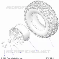 WHEELS, FRONT/REAR