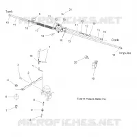 ENGINE, CARBURETOR MOUNTING AND FUEL LINES