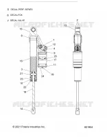 SUSPENSION, REAR SHOCK TRACK