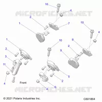 ENGINE, MOUNTING & LONG BLOCK