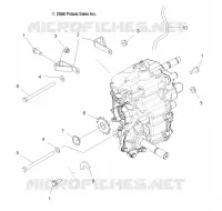 DRIVE TRAIN, MAIN GEARCASE MOUNTING