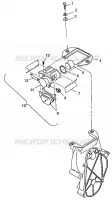 BRAKE  XCF 0971643 (4938613861B005)