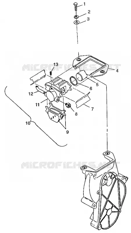 BRAKE  XCF 0971643 (4938613861B005)