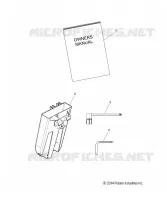 TOOLS, BELT HOLDER, TOOLS, AND OWNERS MANUAL