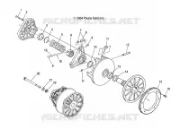 DRIVE CLUTCH (ELECTRIC START MODELS)