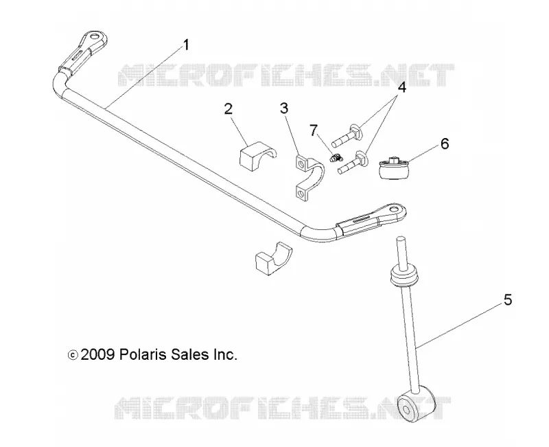 REAR SUSPENSION STABILIZER BAR