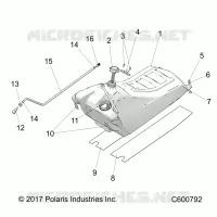 FUEL SYSTEM, FUEL TANK ASM.