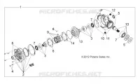 DRIVE TRAIN, FRONT GEARCASE INTERNALS